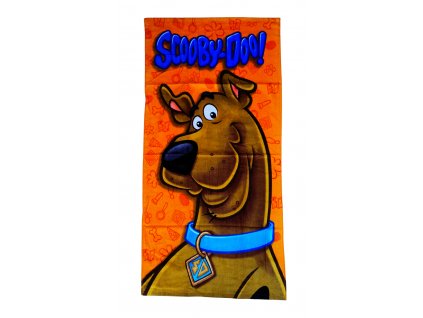 Osuška SCOOBY-DOO bavlna oranžová 70x140