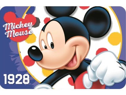 Jídelní podložka MICKEY modrá