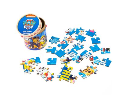 Dřevěné puzzle TLAPKOVÁ PATROLA
