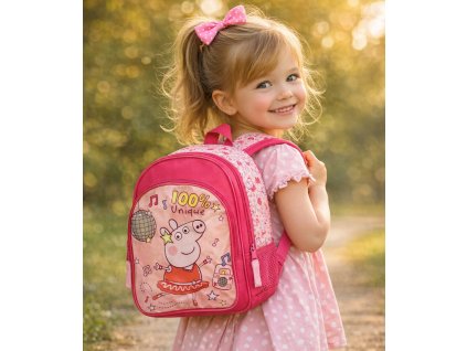 Batoh PEPPA PIG růžový