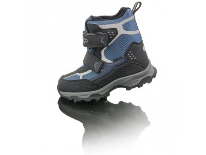 chlapecké zimní boty WALE, Bugga, B00169-04, modrá - 25