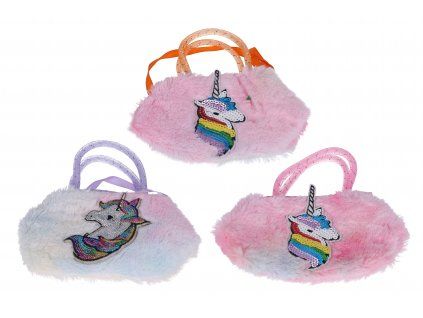 Dívčí peněženka UNICORN - JEDNOROŽEC chlupatá