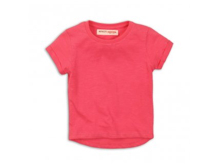 Tričko dívčí s krátkým rukávem, Minoti, 2SLUBT01, růžová