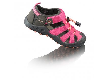 dívčí sandály sportovní LALA, Bugga, B00178-03, růžová