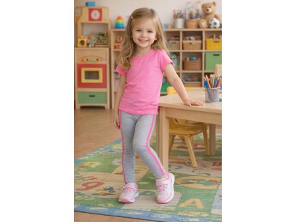 Dívčí legíny WENDEE šedé