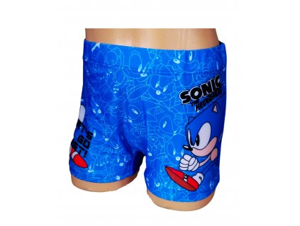Chlapecké plavky SONIC boxerky modré