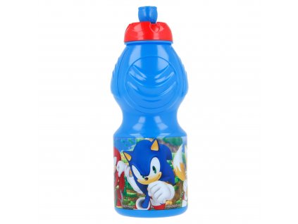 Plastová lahev na pití SONIC sportovní modrá 400ml