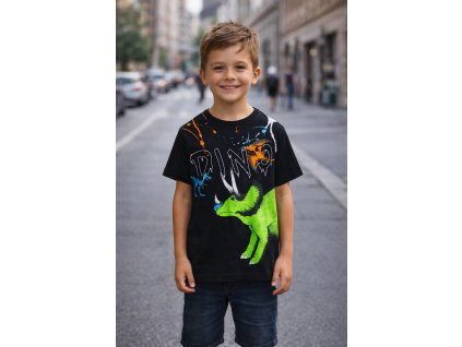 Chlapecké tričko JURSKÝ SVĚT DINO krátký rukáv