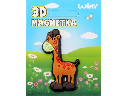 Magnetka 3D ŽIRAFA