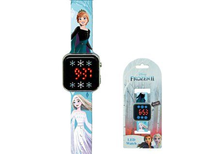 Dívčí hodinky FROZEN LED digitální