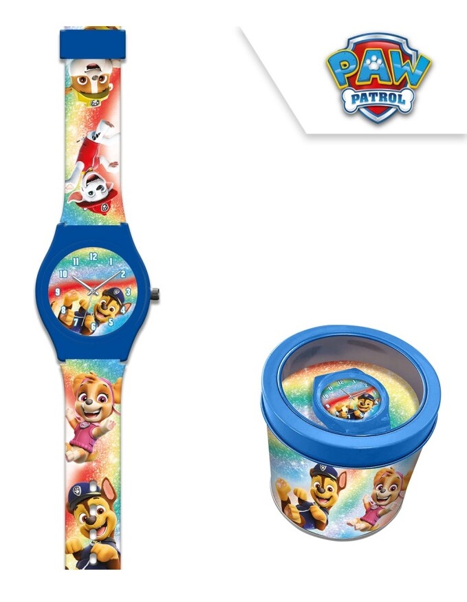 EUROSWAN Hodinky TLAPKOVÁ PATROLA analog modré