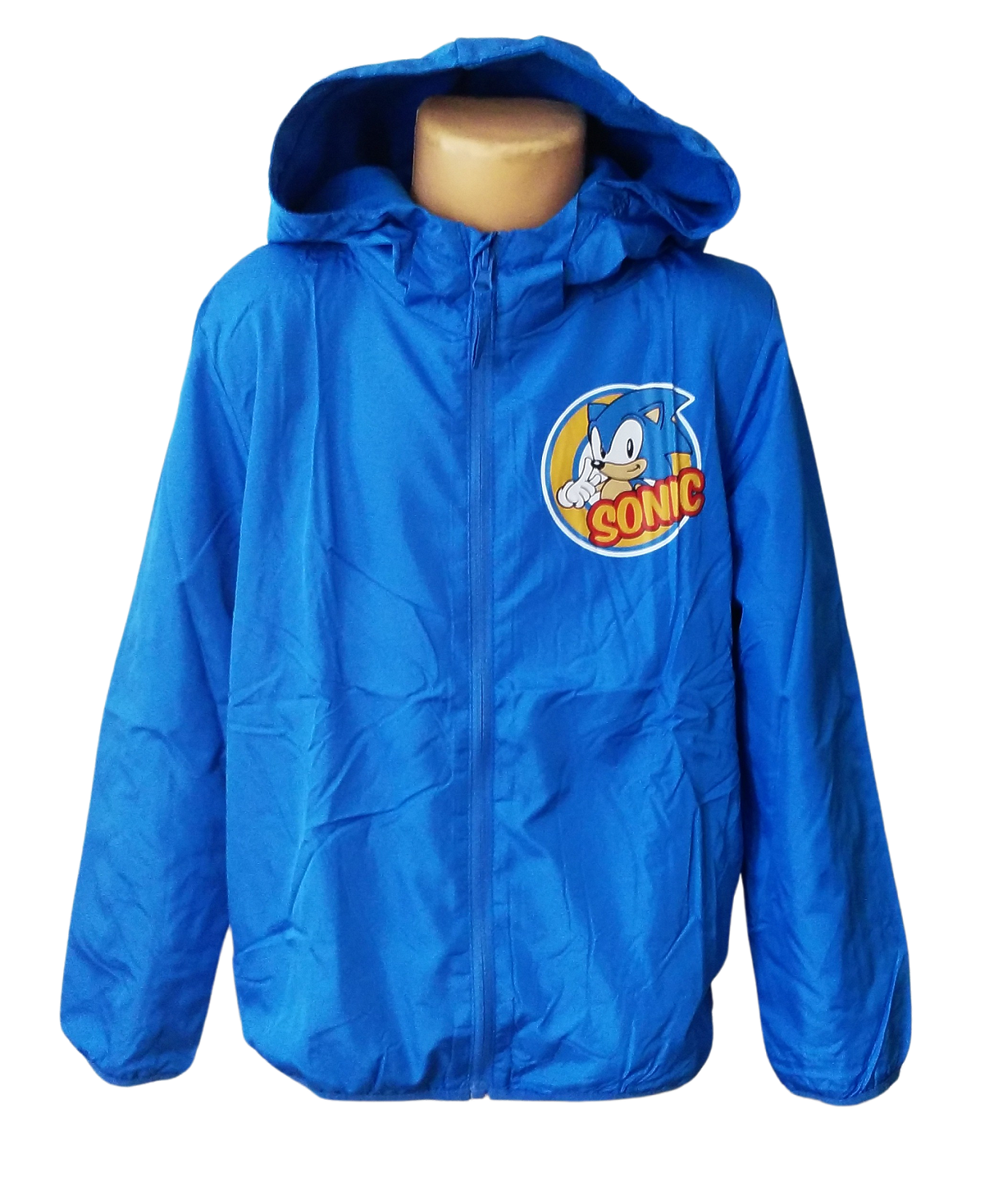 EPLUSM Bunda SONIC šusťáková s fleece podšítím modrá, vel. 104