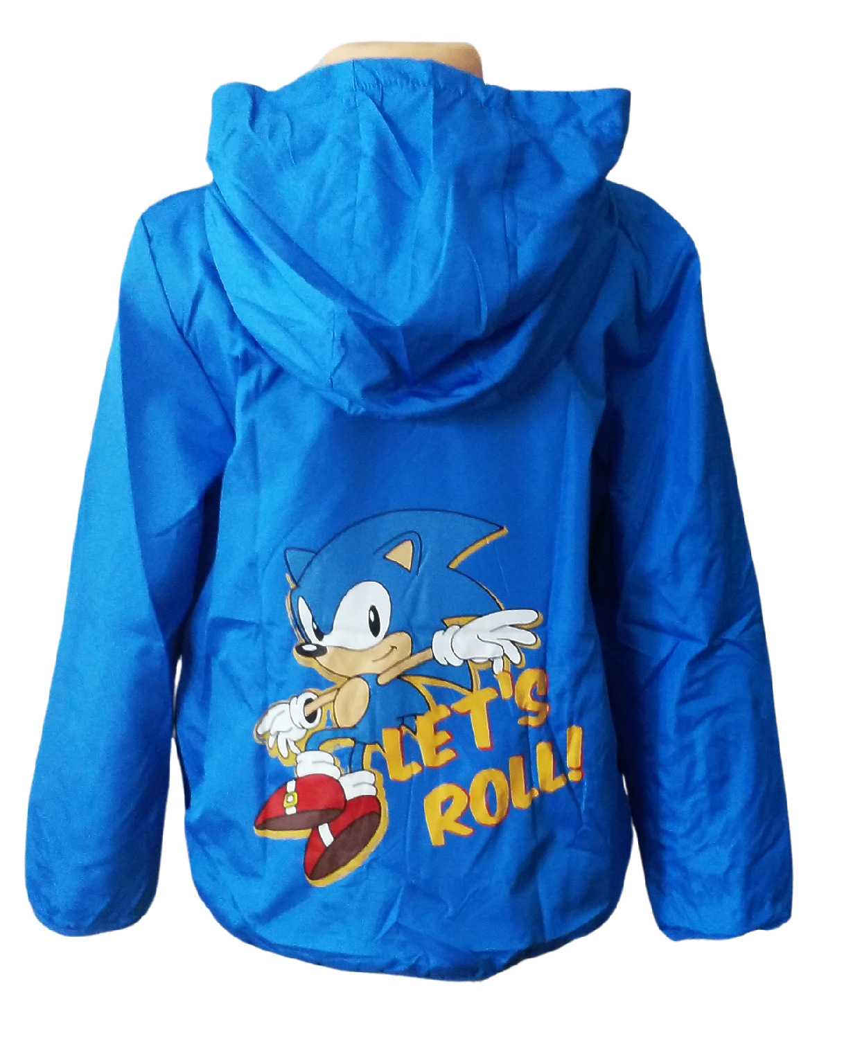 EPLUSM Bunda SONIC šusťáková s fleece podšítím modrá, vel. 104