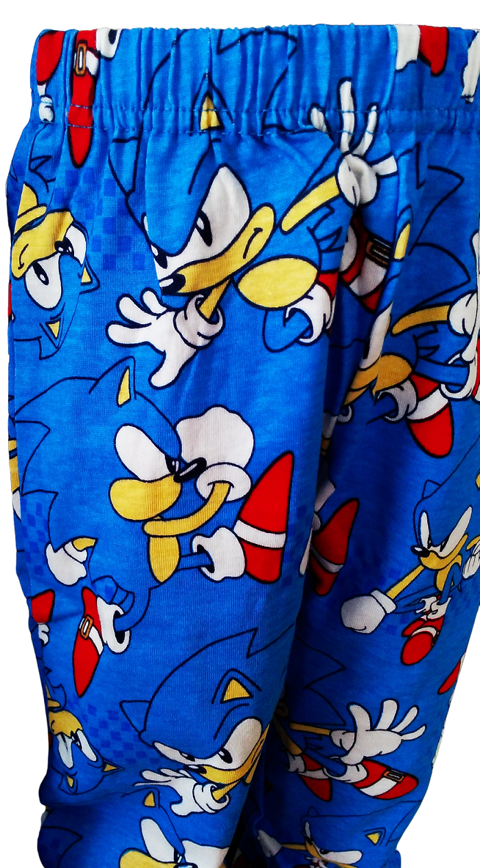 EPLUSM Chlapecké pyžamo SONIC modré, vel. 104