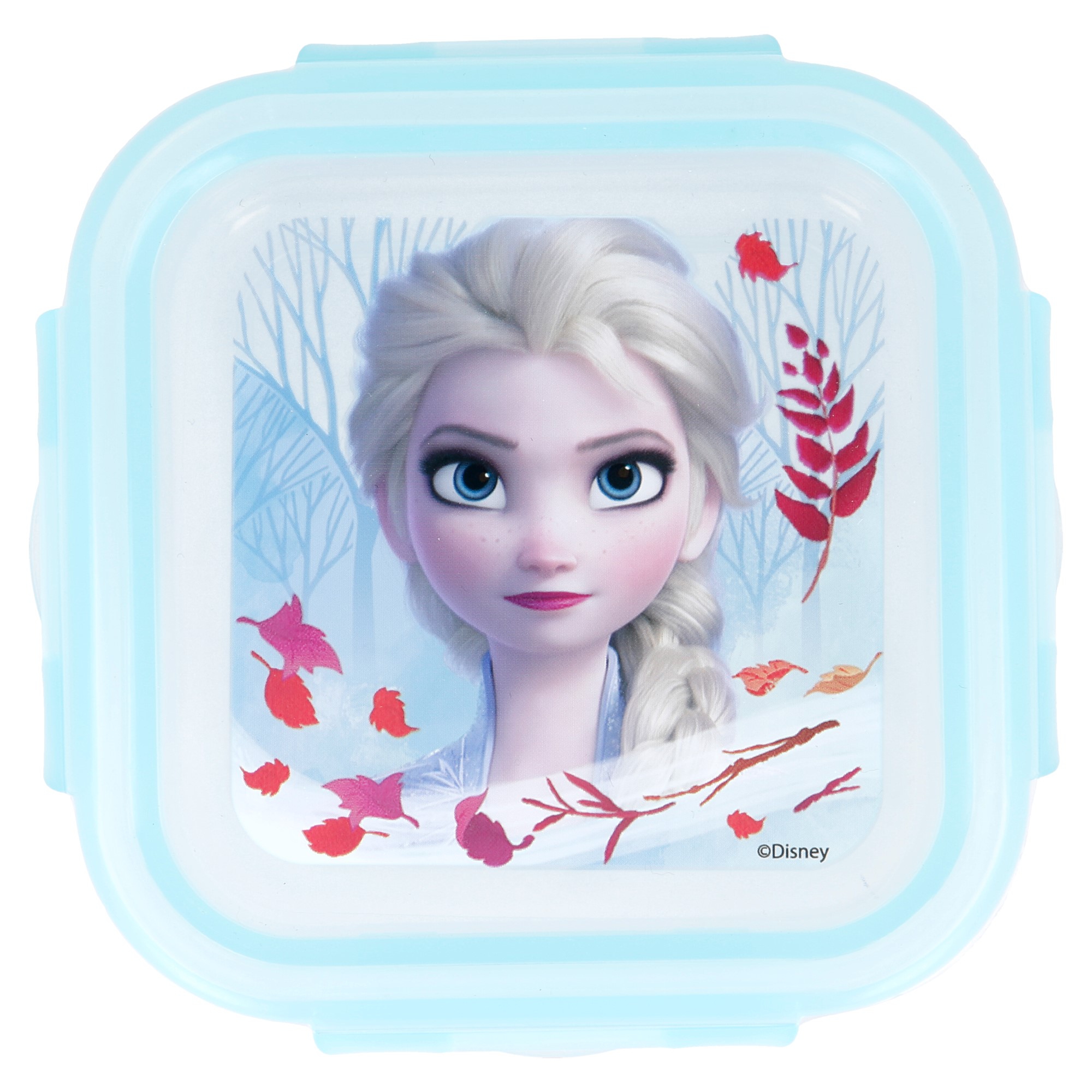 STORLINE Dóza na potraviny FROZEN II ELSA modrá čtverec 290ml
