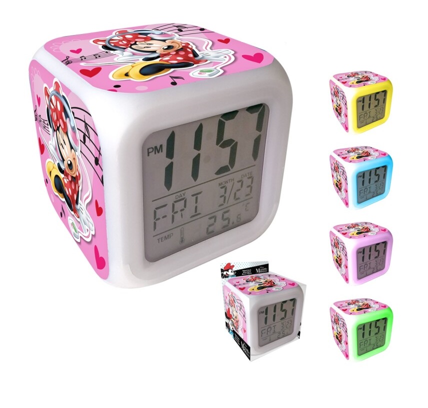 EUROSWAN Budík MINNIE multifunkční