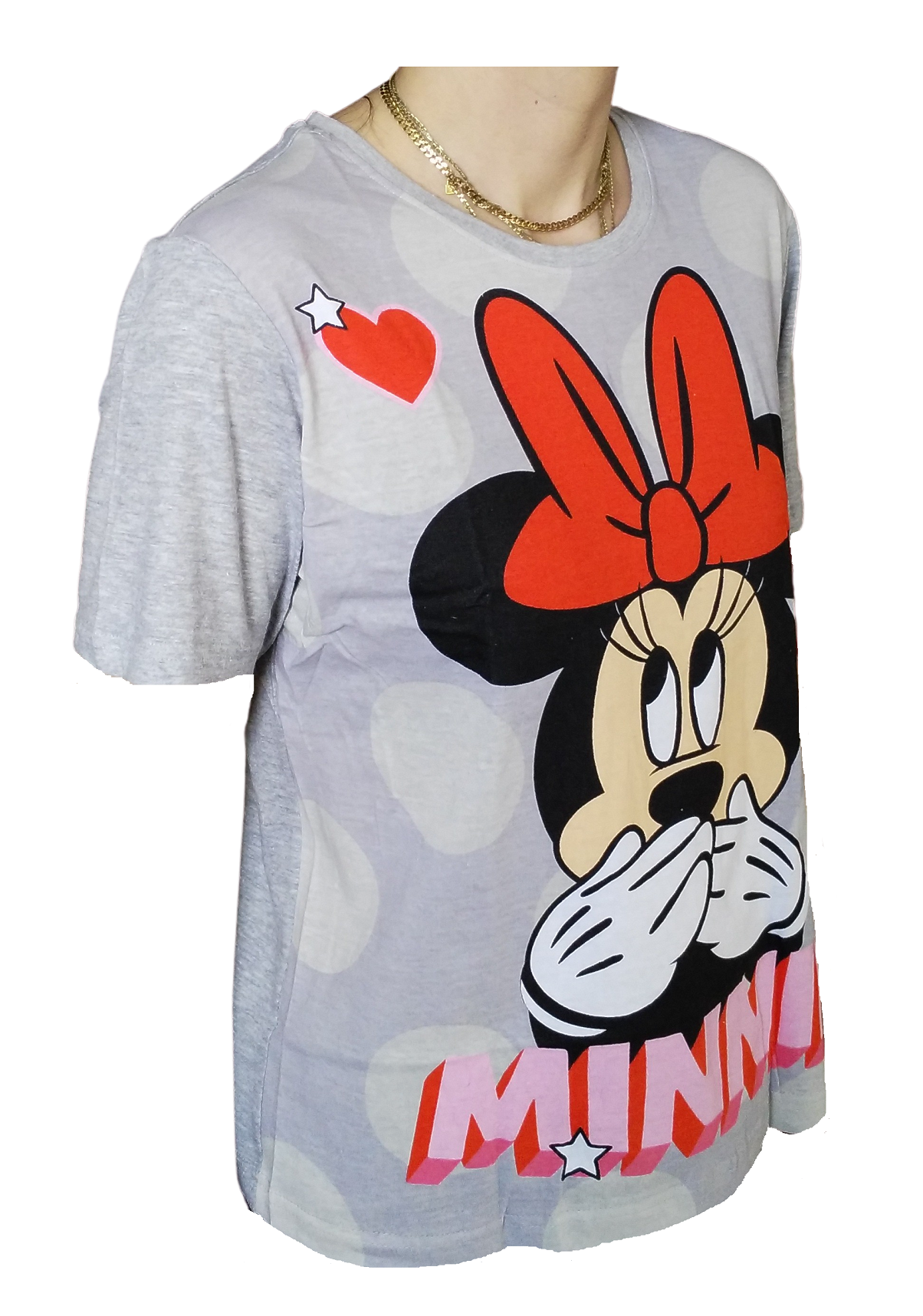 SETINO Dámské tričko MINNIE šedé, vel. XS