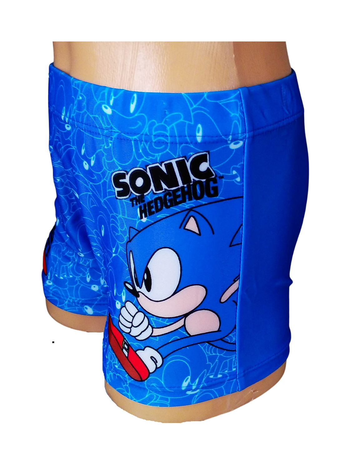 EPLUSM Plavky SONIC boxerky modré, vel. 92/98