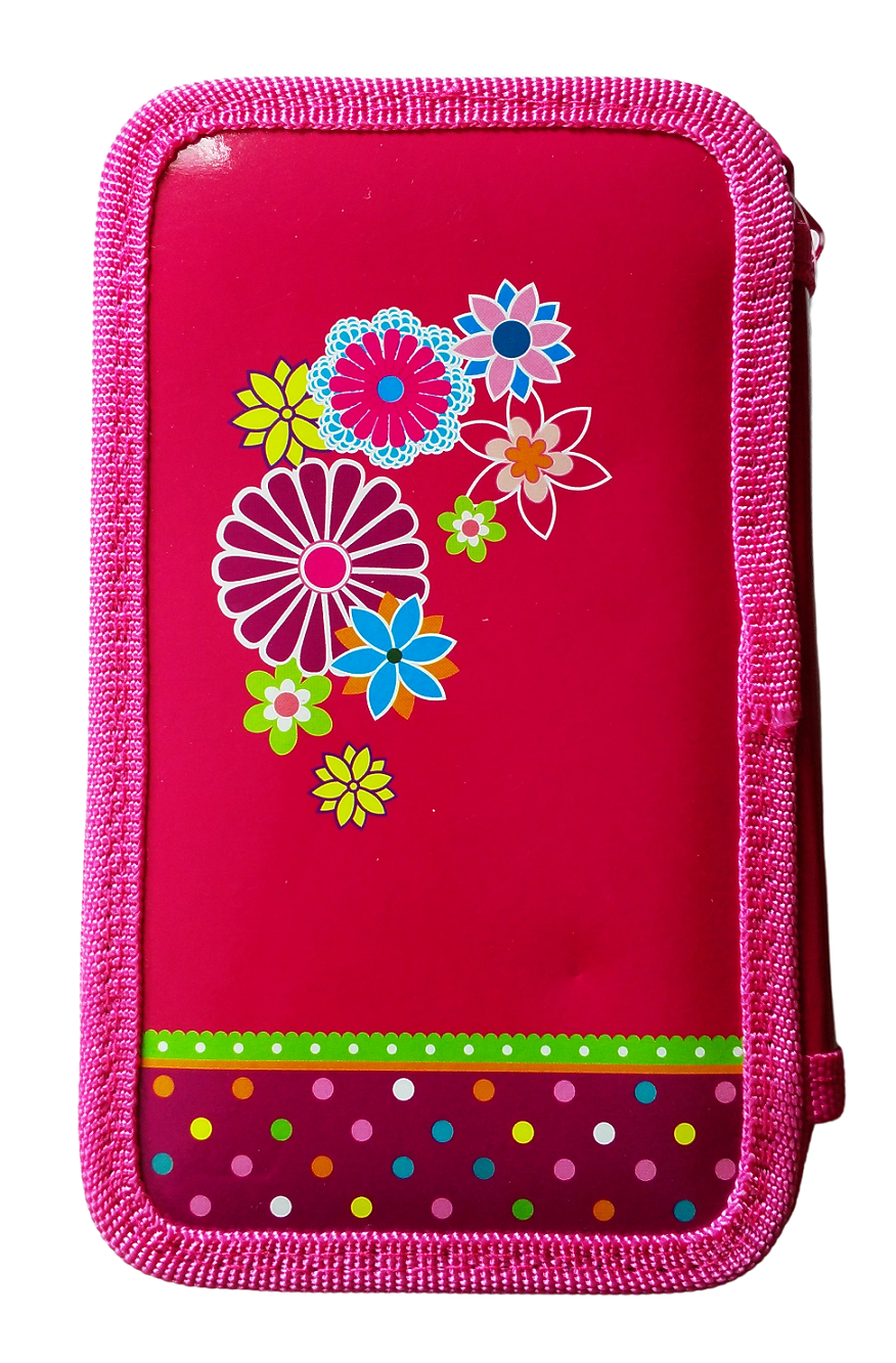 WIKI Penál KOČKA dvoupatrový s výbavou 