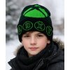 Chlapecká čepice XBOX zimní s proužky