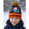 Chlapecká čepice PEPPA PIG s bambulí