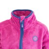 mikina dívčí chlupatá se stojáčkem, Pidilidi, PD1139-07, fuchsia