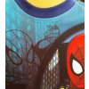 Chlapecké tričko SPIDERMAN ve střehu krátký rukáv modré