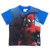 Chlapecké tričko SPIDERMAN ve střehu krátký rukáv modré