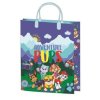Dárková taška TLAPKOVÁ PATROLA ADVENTURE PUPS modrá 32x27x10