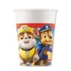 Papírové kelímky TLAPKOVÁ PATROLA 8 kusů