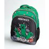 Dětský batoh školní MINECRAFT BOOM 3 kapsy zelený 42cm