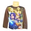 Chlapecké tričko STAR WARS dlouhý rukáv hnědé