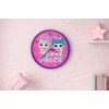 Dětské nástěnné hodiny L.O.L. fialové