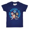 Chlapecké tričko TLAPKOVÁ PATROLA play rescue repeat krátký rukáv modré