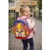 Dětský batoh TLAPKOVÁ PATROLA Skye 31 cm růžovo-modrý