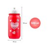 Láhev na pití SRDCE červená 500 ml