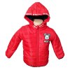 Kojenecká zimní bunda MICKEY prošívaná červená