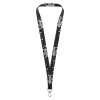 Přívěsek na klíče dlouhý LANYARD VESMÍR černý