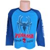 Chlapecké tričko SPIDERMAN černý pavouk dlouhý rukáv modré