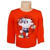 Chlapecké tričko MIMONI dlouhý rukáv oranžové