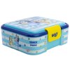 Dětský svačinový box BLUEY s proužky vícekomorový modrý