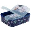 Dětský svačinový box FROZEN 3 přihrádky modrý