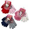 Dívčí rukavice HELLO KITTY prstové přechodové