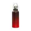 BAAGL Termoláhev s bambusovým víčkem Gradient červeno-černá 500 ml