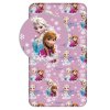 Dětské prostěradlo FROZEN fialové 90x200