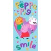 EWA09059PP Dětská bavlněná osuška PEPPA PIG smile 70x140cm