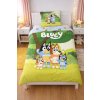 Dětské bavlněné povlečení BLUEY rodinka v přírodě 140×200cm, 70×90 cm