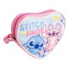 CEP2100005667 Dívčí kabelka LILO A STITCH a Angel srdce třpytivá růžová