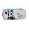 Školní penál etue MINNIE MOUSE 2 kapsy 26 cm