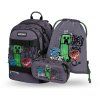 Školní batoh SET Skate Minecraft TNT - Batoh Etue Sáček